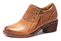 Halsa Footwear - Women's Michelle Leather Bootie