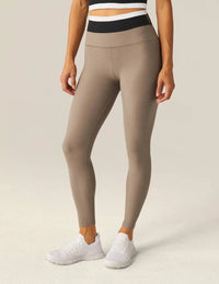 Beyond Yoga - Spacedye Horizon Colorblock Midi Leggings
