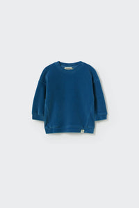 Cozmo - Kid's Corduroy Velour Knit Sweatshirt