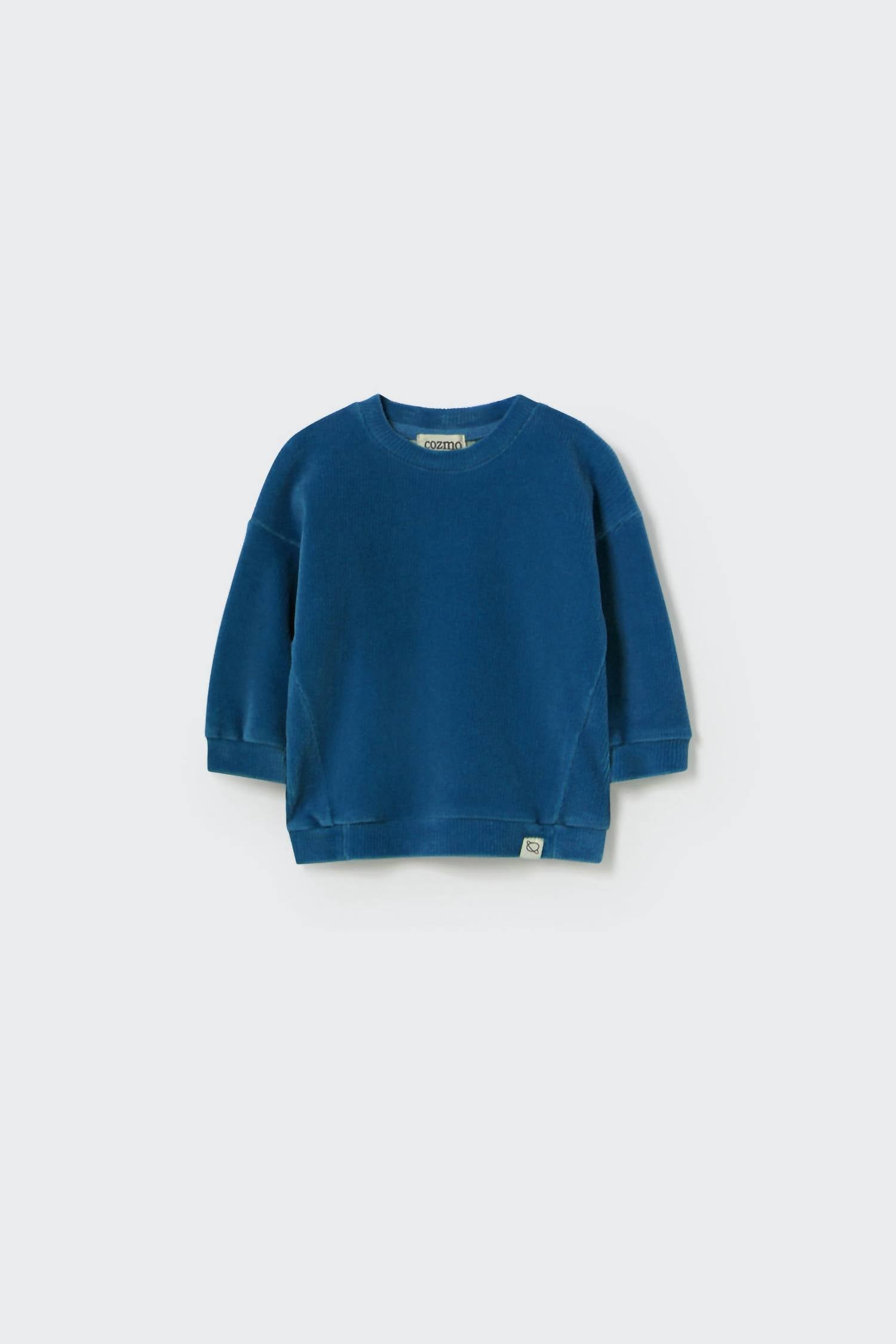 Cozmo - Kid's Corduroy Velour Knit Sweatshirt