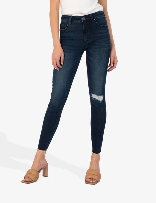 Connie High Rise Fab AB Ankle Skinny Jean