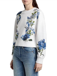 Alice + Olivia - Russell Relaxed Crewneck Sweatshirt