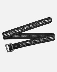 Amsterdam Heritage - Women's Ezra Studded Leather Belt With Square Buckle