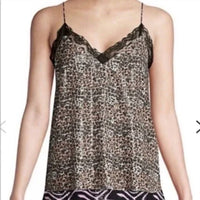 Olivia Rubin - Flora Leopard Print Sequin Camisole