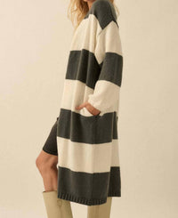 Sky To Moon - The Weekend Striped Cardigan