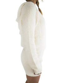 Falcon Park - Dayton Hoodie & Shorts Sweater Set