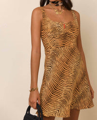 Rixo - Ronan Silk Mini Dress