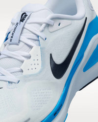 NIKE Men's Structure 26 Road Running Shoes in white blue hero pure platinum black - men's sneaker - view 7