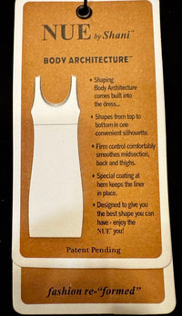 Nue By Shani - Built In Shapewear V-Neck Dress