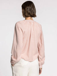 Thread & Supply - Bethany Long Striped V-neck Top