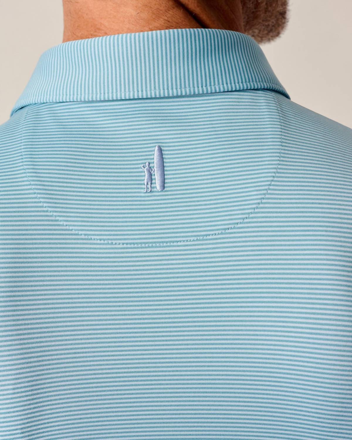 Johnnie-O - Lyndonn Pinstripe Performance Polo Shirt