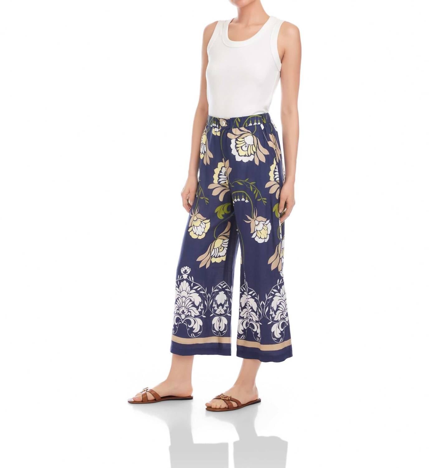 Fifteen Twenty - Tilly Cropped Pants