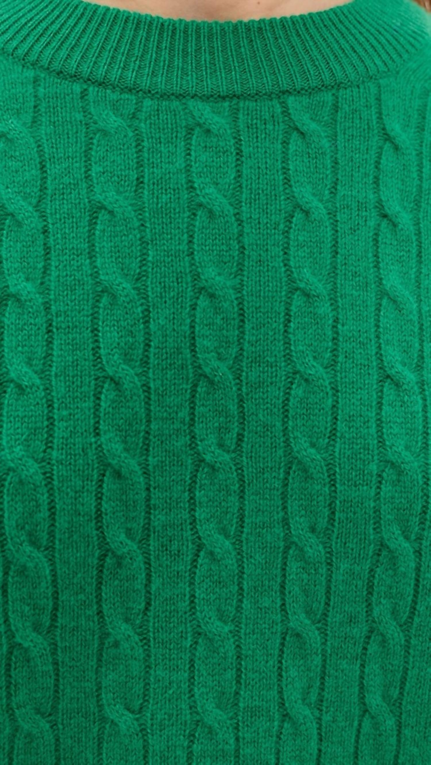 Alex Mill - Crewneck Cashmere Cable Sweater