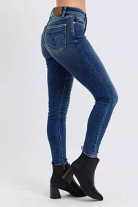 Judy Blue - Jennifer Mid Rise Thermal Skinny Jeans