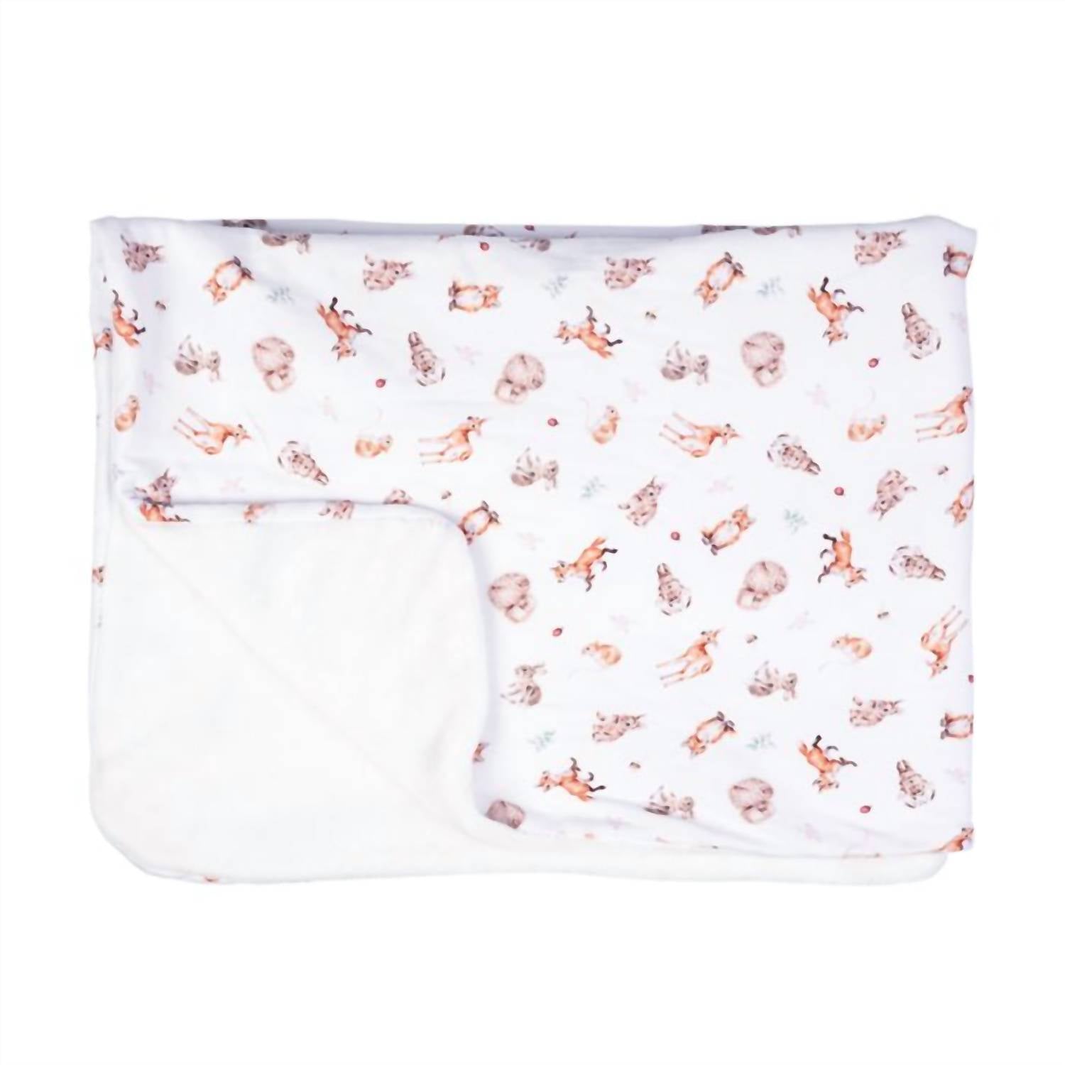 Wrendale Designs Inc. - Little Forest Woodland Animal Baby Blanket