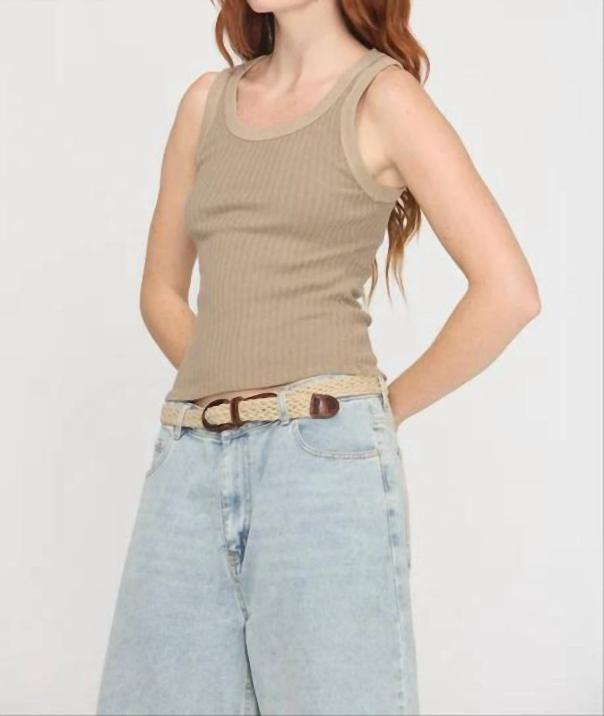 Project Social T - Cooper Sweater Rib Tank Top