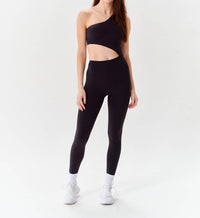 Revyve Active - Off-Shoulder Cutout Jumpsuit