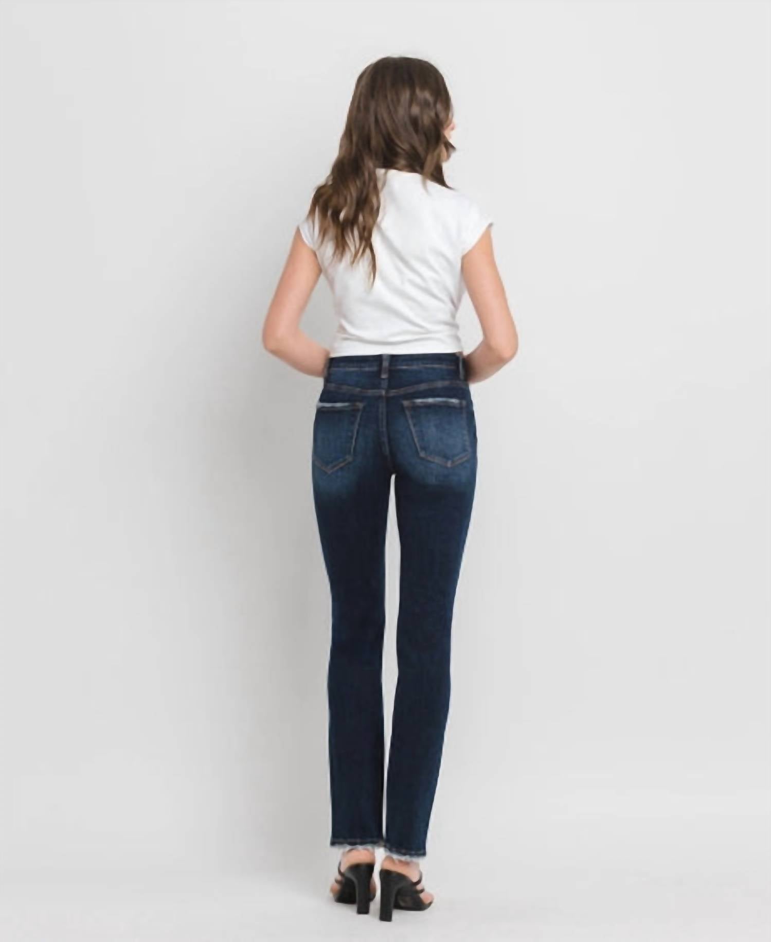 Lovervet - Felice Straight Leg Faded Denim