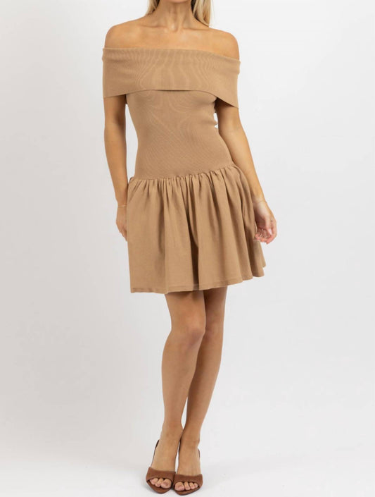 Klesis - Pippa Off Shoulder Mini Dress