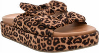 Corkys Footwear Women Lil Bit Knotty Sandal in leopard - women's sandal - alternate view