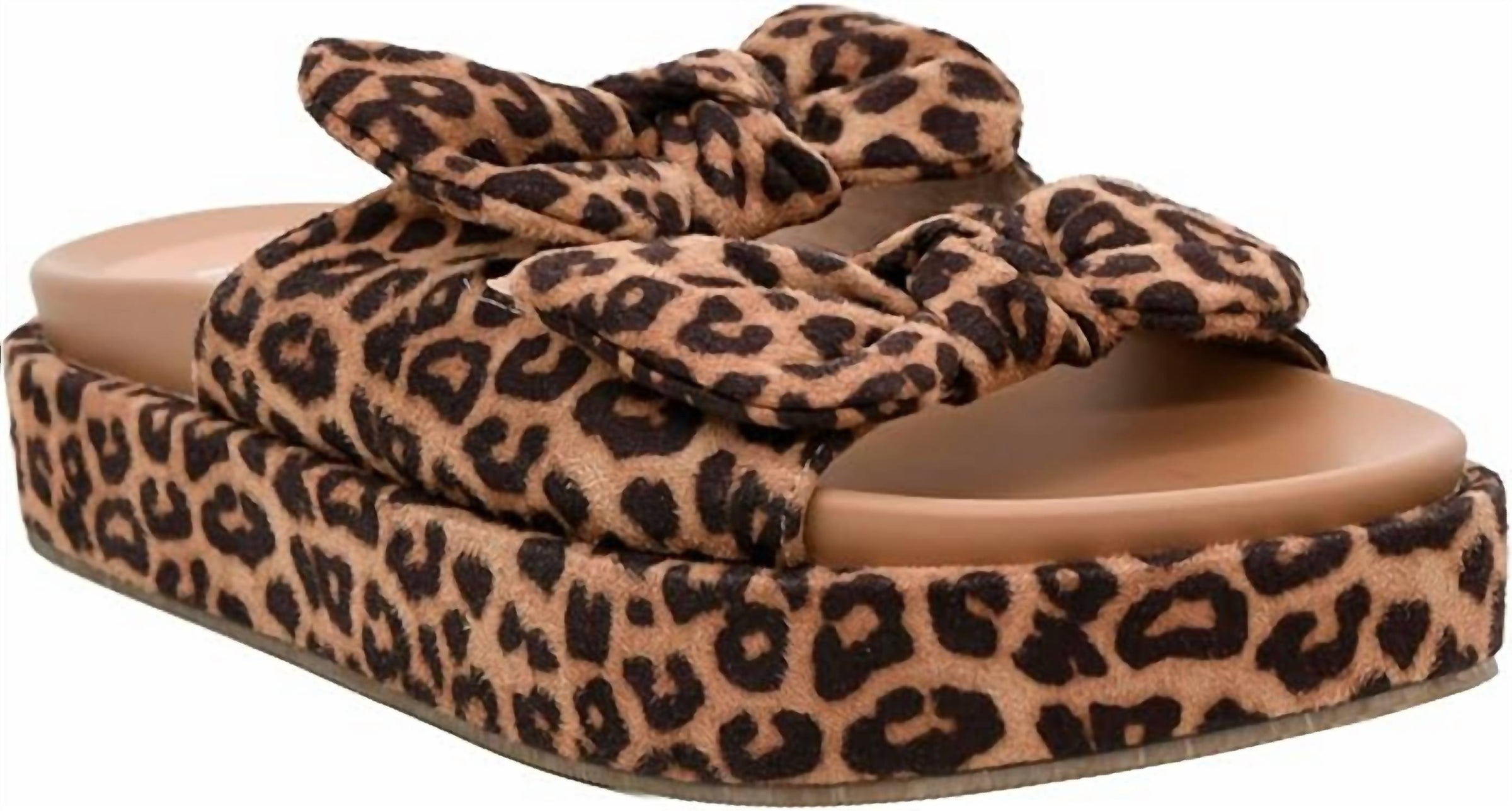 Corkys Footwear Women Lil Bit Knotty Sandal in leopard - women's sandal - alternate view