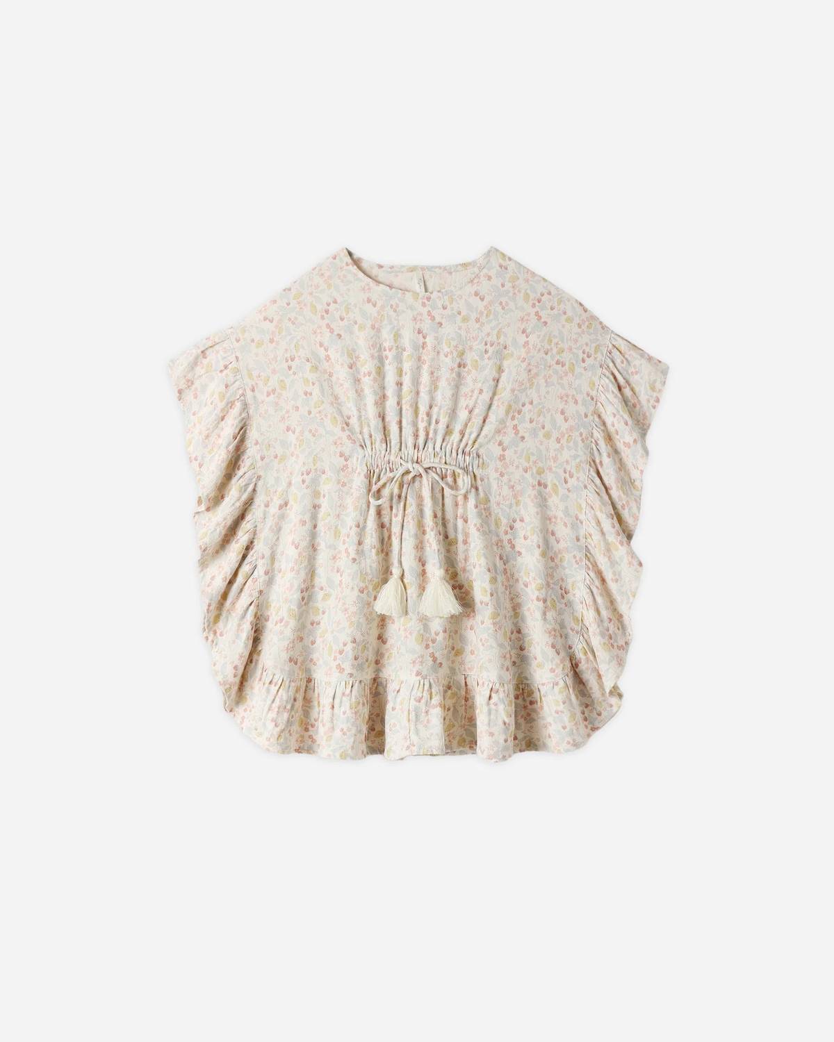 Rylee + Cru - Kids' Summer Garden Kaftan Coverup