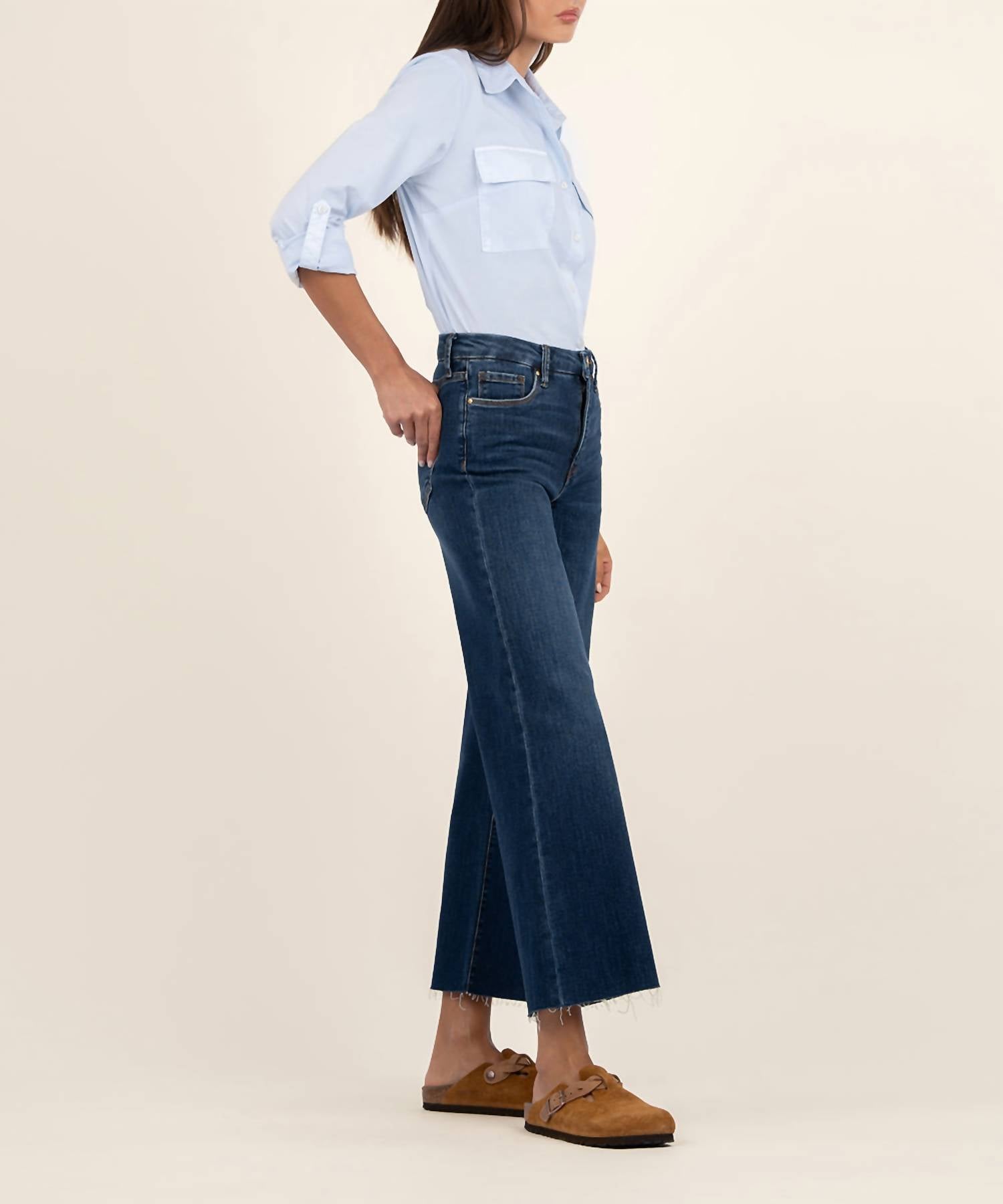 Kut From The Kloth - Meg High Rise Wide Leg Jeans