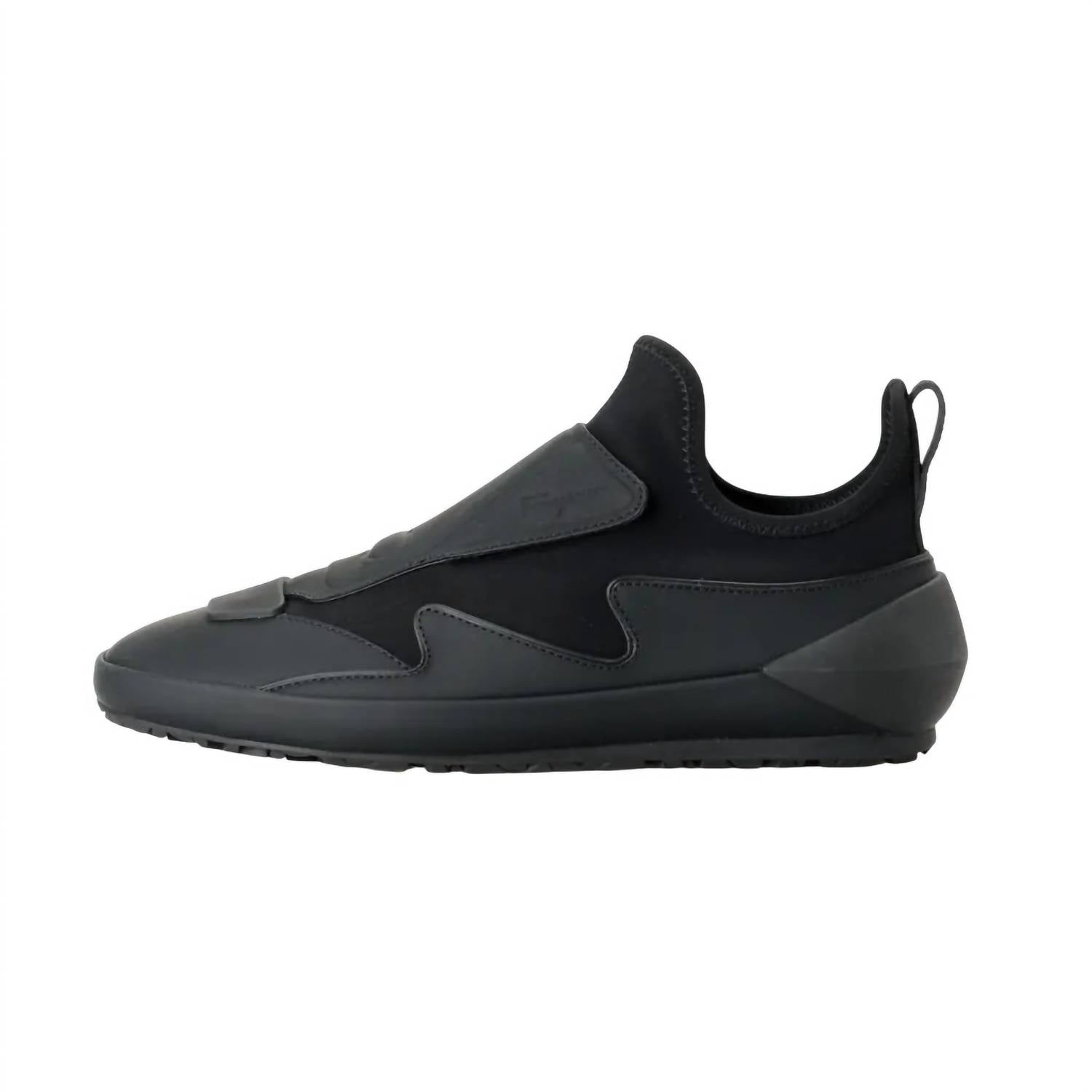 Salvatore Ferragamo - Men's Slip-on Leather Low Trainers Sneakers