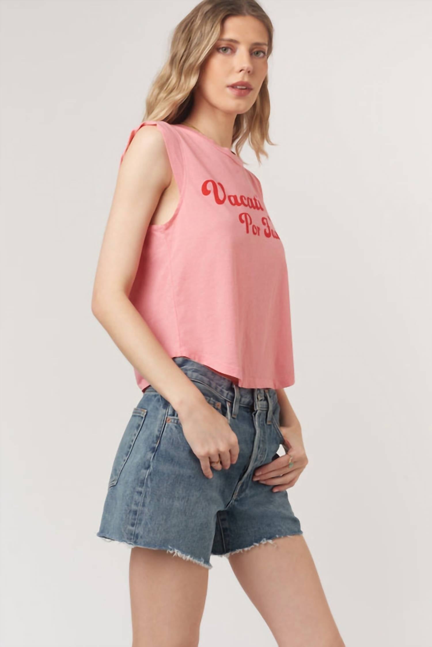 Project Social T - Vacation Por Favor Tank Top