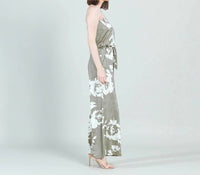 Clara Sun Woo - Floral Print Wide Leg Jumpsuit