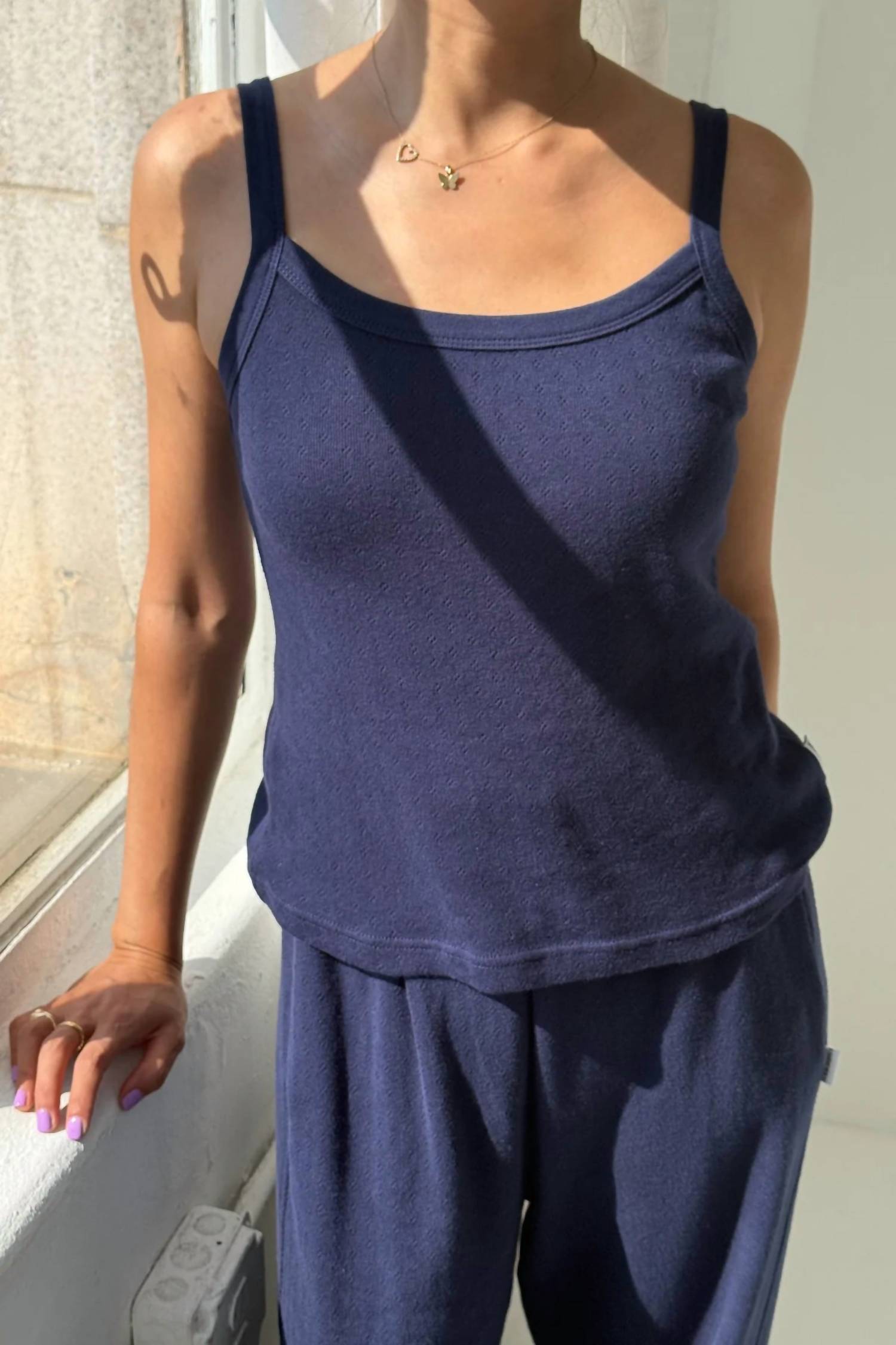 Le Bon Shoppe - Pointelle Eve Cami Top