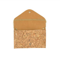 Bc Handbags - Women's Cork Envelope Clutch Bag