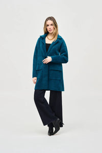 Joseph Ribkoff - Florry Feather Yarn Sweater Coat