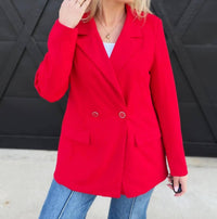 26 International - Crepe Lined Double Breast Blazer