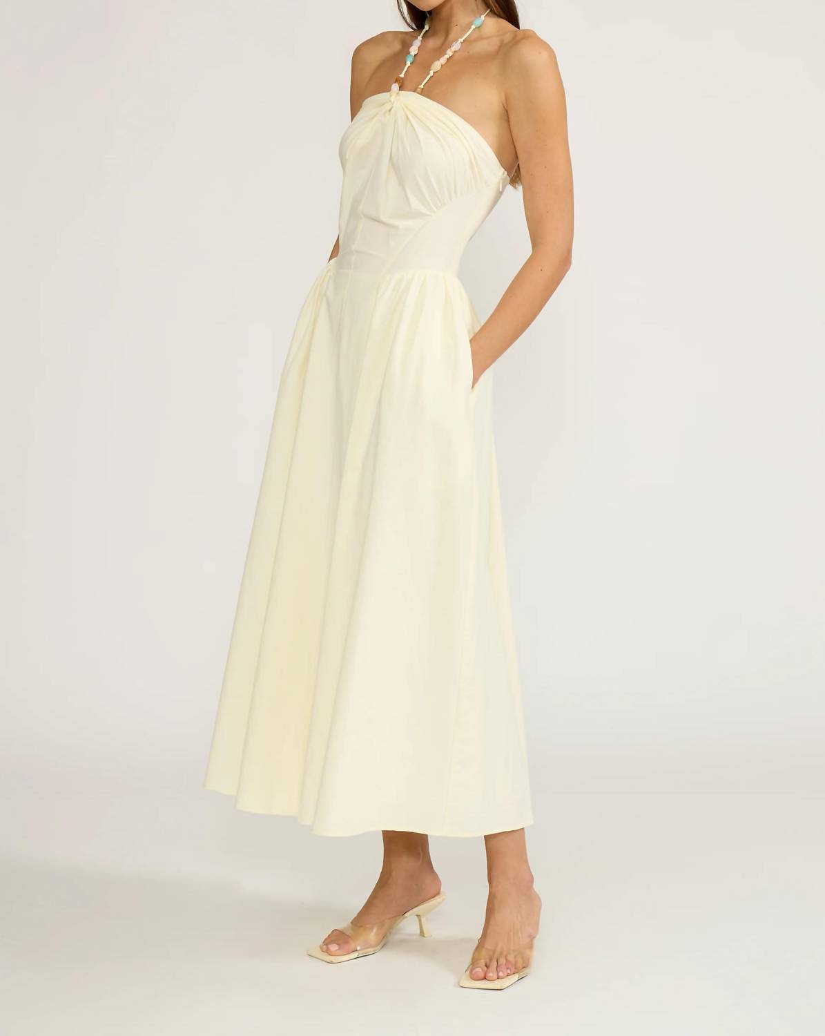 Lucy Paris - Hilary Halter Midi Dress