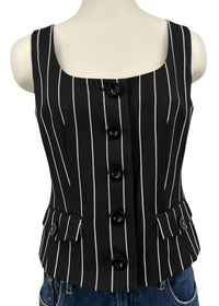 Toccin - Women's Striped Scoop Vest