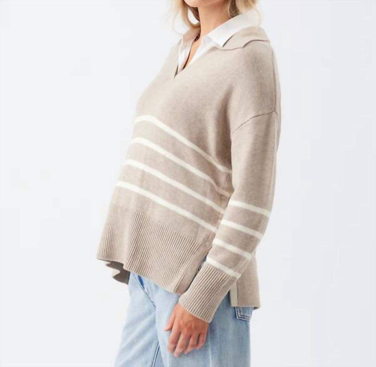 Ripe - Lori Nursing Knit Sweater -Maternity