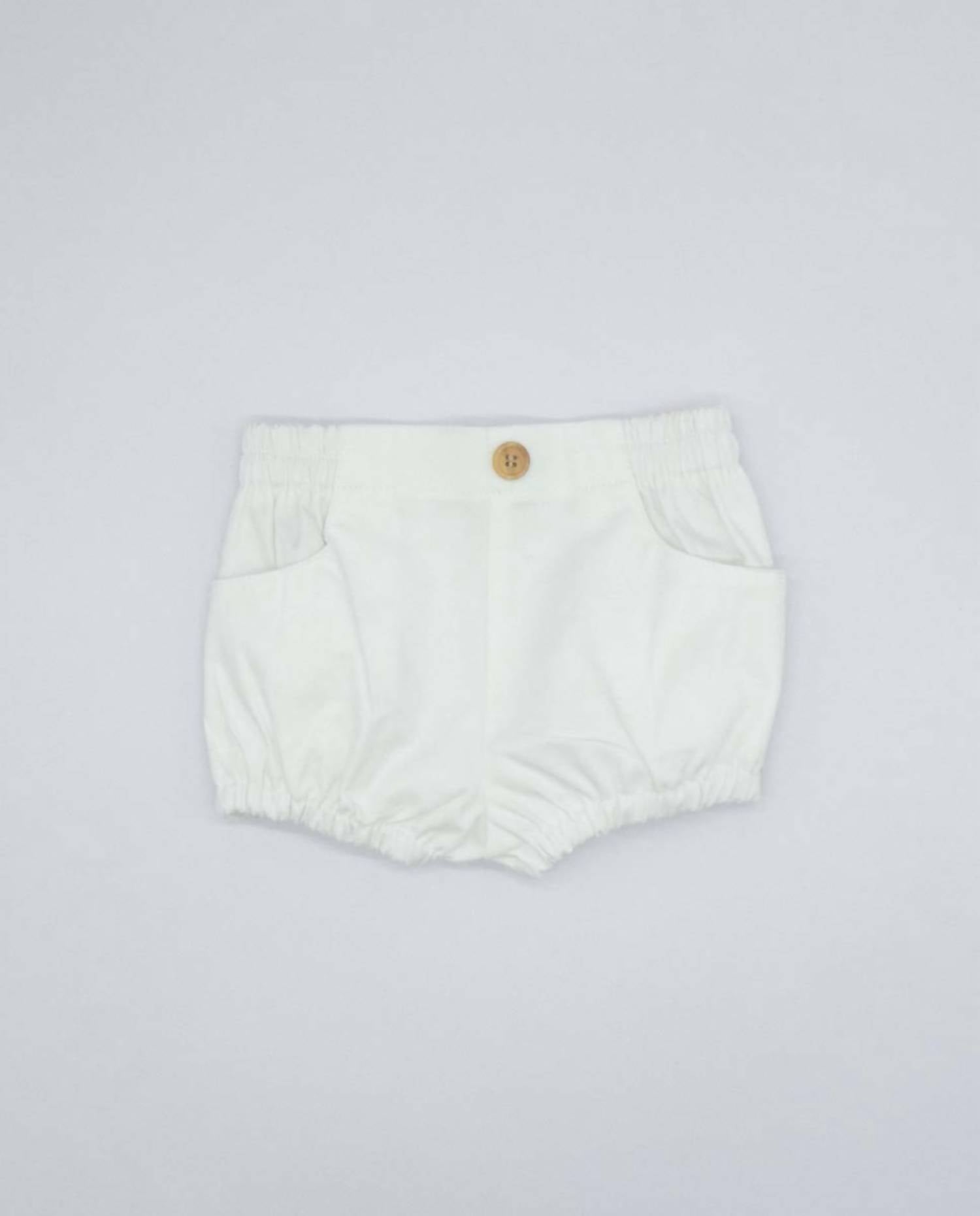 Fina Ejerique Boy's Striped Baby Shorts Set in green - item - view 4