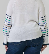 Nic + Zoe - Maritime Stripe Sweater - Plus