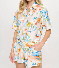 Meet Me In Santorini - Mediterranean Daydream Shirt