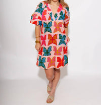 Ivy Jane - Butterflies Shift Dress