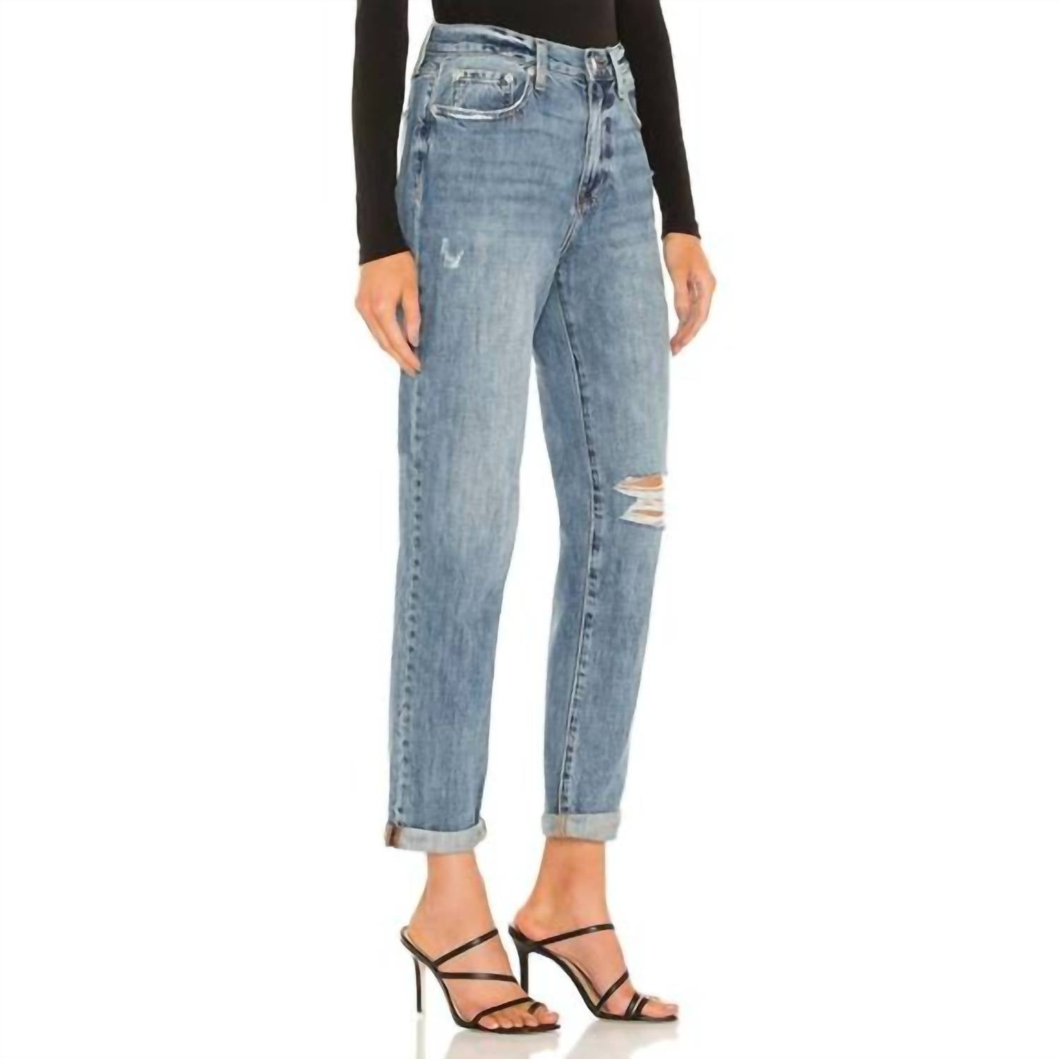 Pistola - Presley High Rise Relaxed Roller Jean