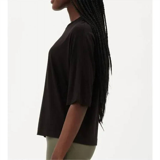 Iltm - Vince Bamboo Elbow Sleeve Top