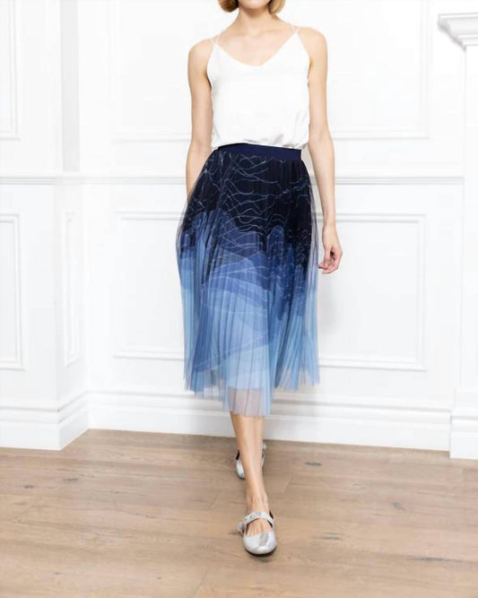 Zero Degree Celsius - TWO TONE MESH SKIRT