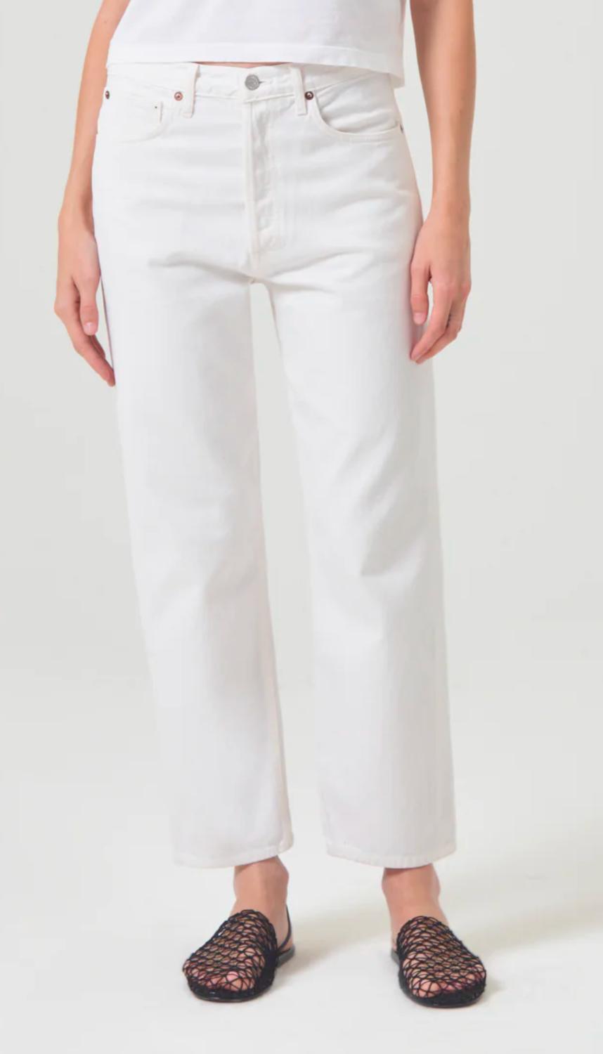 Agolde - 90's Crop Midrise Loose Straight Jeans