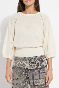 Lysse - Anabela Wide Sleeve Knit Linen Sweater