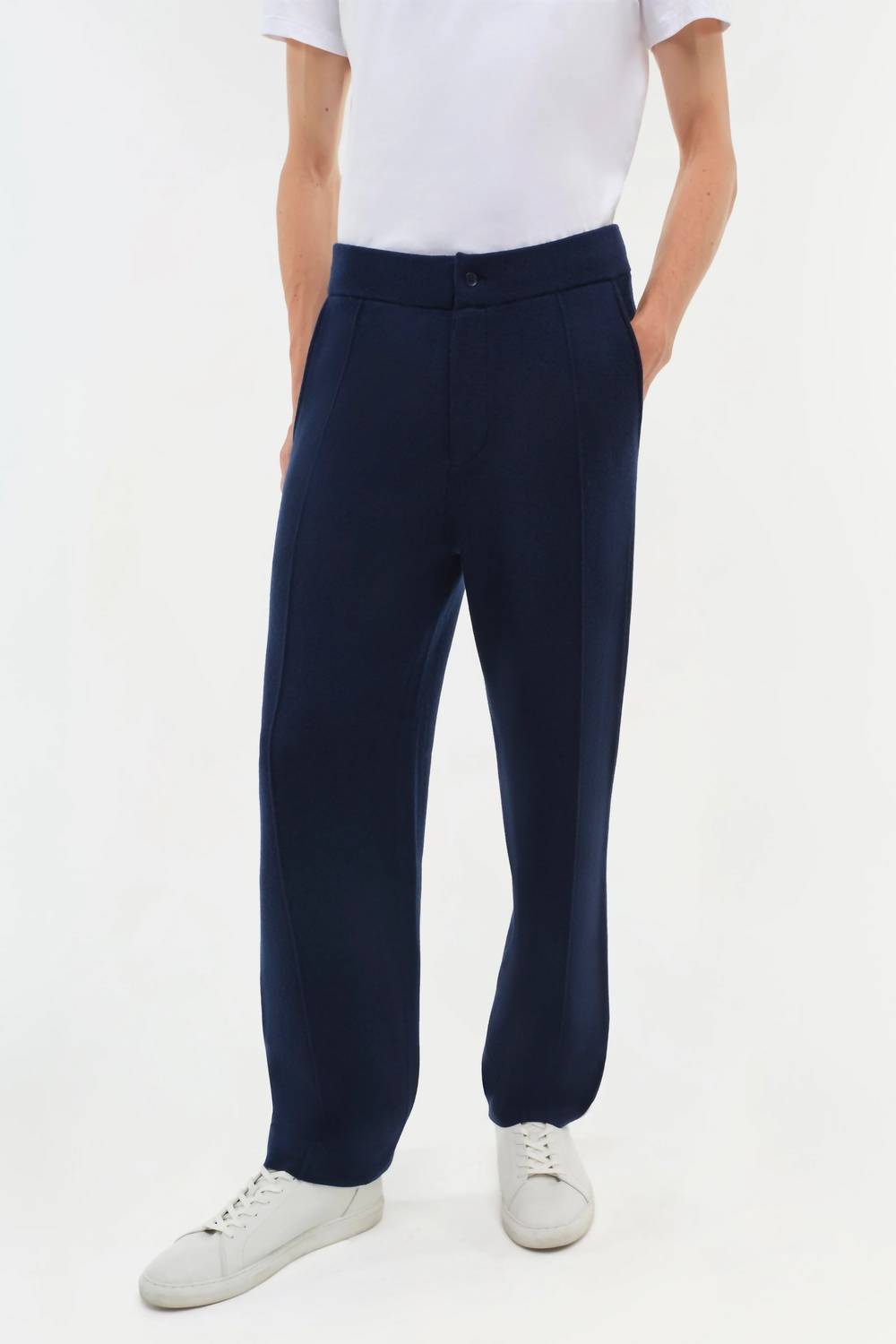 SIMKHAI Ottis Pants in midnight - men's pants - view 4