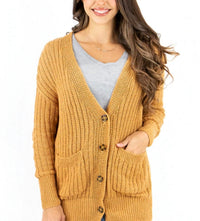 Grace And Lace - Slouchy Knit Cardigan