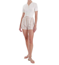 Karina Grimaldi - Spencer Striped Shorts