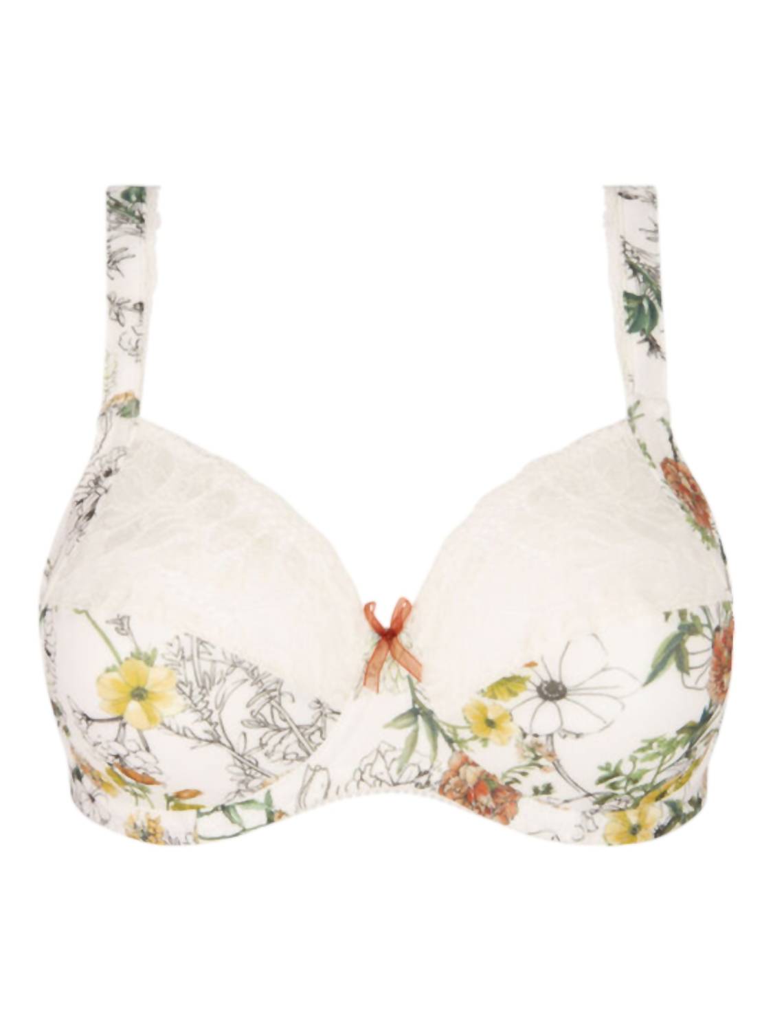 Antigel Boudoir De Filles - Liberte En Fleur Three Part Seam Bra